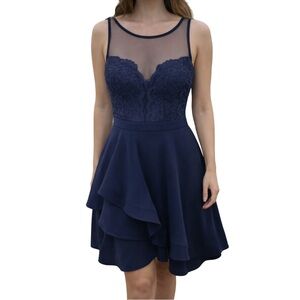 B. Darlin Navy Dress – Size 9/10 NWT